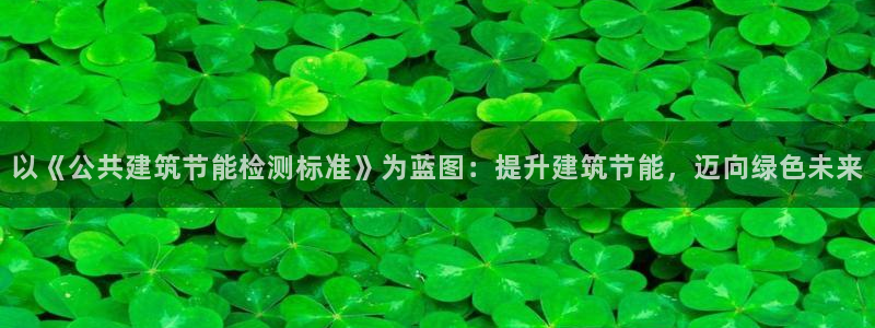 e尊国际官网app：以《公共建筑节能检测标准》为蓝图：提升建筑节能，迈向绿色未来