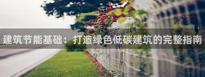 e尊国际官网app：建筑节能基础：打造绿色低碳建筑的完整指南