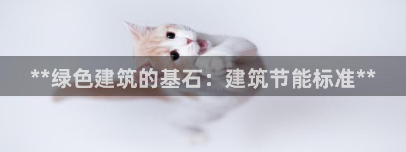 尊亿游戏国际官网：**绿色建筑的基石：建筑节能标准**