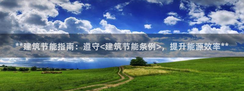 e尊国际娱乐官网下载：**建筑节能指南：遵守<建筑节能条例>，提升能源效率**