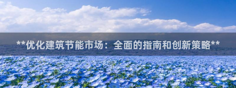 尊亿游戏国际官网：**优化建筑节能市场：全面的指南和创新策略**