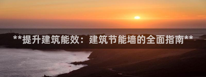 E尊国际：**提升建筑能效：建筑节能墙的全面指南**