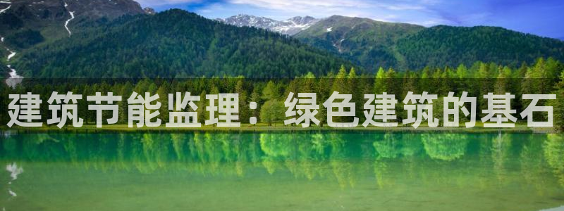 e尊国际客户端：建筑节能监理：绿色建筑的基石