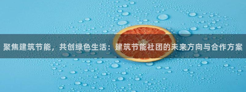 e尊国际客服：聚焦建筑节能，共创绿色生活：建筑节能社团的未来方向与合作方案