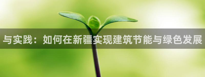 e尊平台：与实践：如何在新疆实现建筑节能与绿色发展