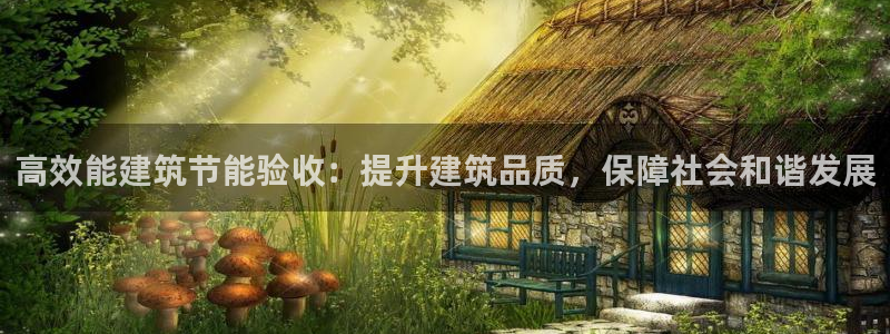 e尊国际客户端下载：高效能建筑节能验收：提升建筑品质，保障社会和谐发展