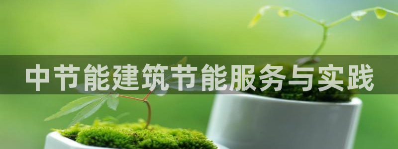 e尊国际娱乐官网地址：中节能建筑节能服务与实践