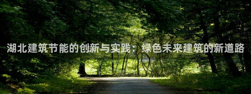 e尊国际客户端下载：湖北建筑节能的创新与实践：绿色未来建筑的新道路