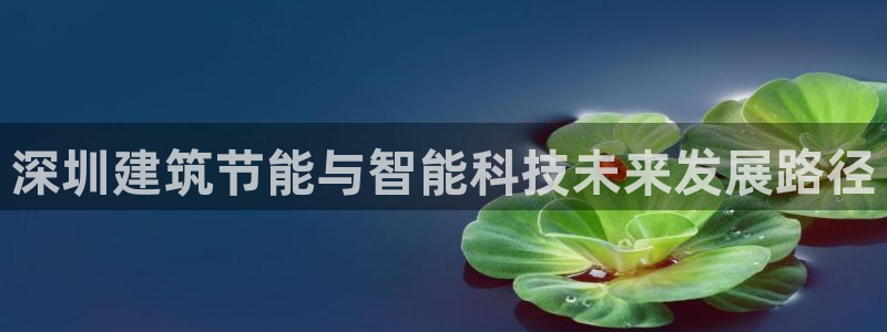 e尊电竞：深圳建筑节能与智能科技未来发展路径