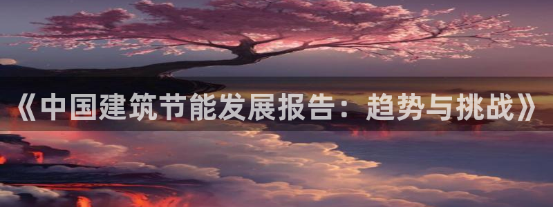 e尊电竞：《中国建筑节能发展报告：趋势与挑战》